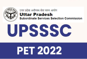 UPSSSC PET Exam 2022