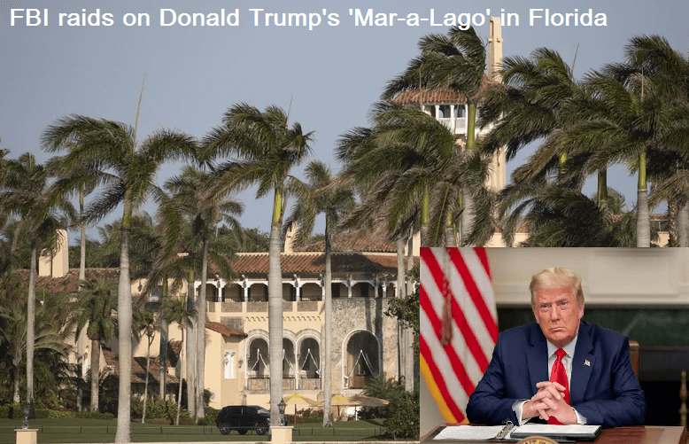 FBI raids Donald Trump's Mar-a-Lago Home