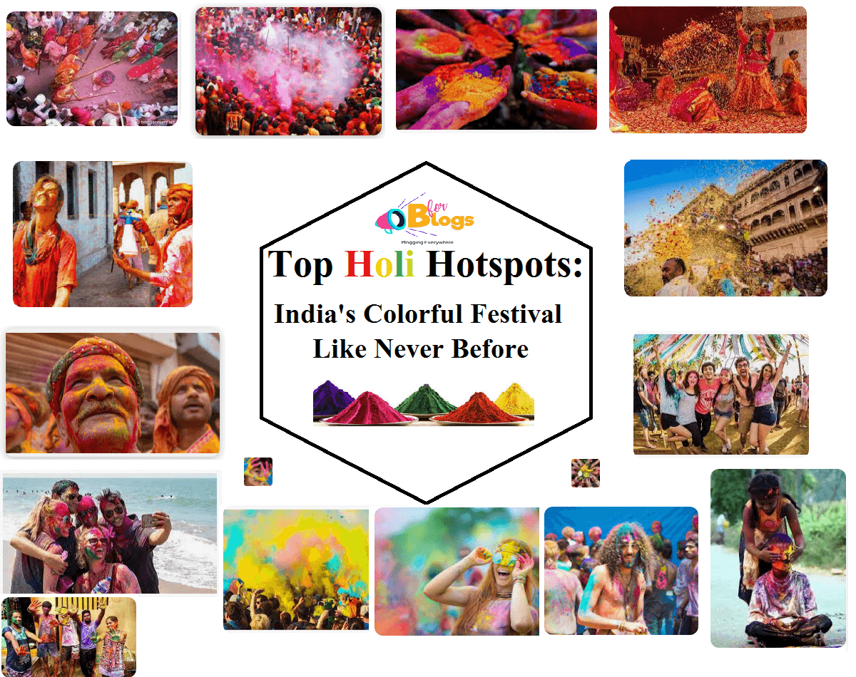 Popular Places to celebrate holi festival